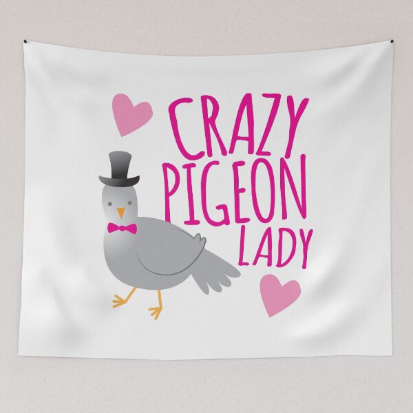 Item preview, Crazy Pigeon Lady designed and sold by jazzydevil.
