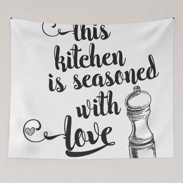 Item preview, This kitchen is seasoned with love designed and sold by artisanobscure.