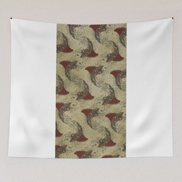 Item preview, shark fin gold fish pattern designed and sold by Vin  Zzep.