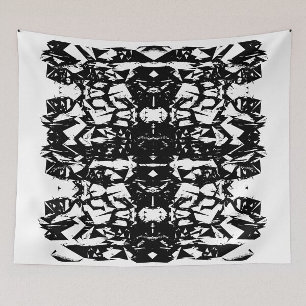 Item preview, shattered black pattern designed and sold by Catherine  Milchard.