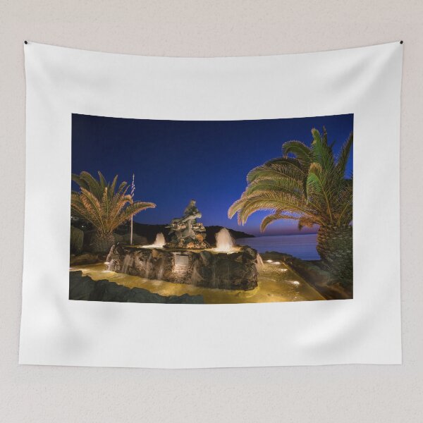 Item preview, Mermaid illuminated at dusk, in Syros Greece designed and sold by Antonis Lemonakis.