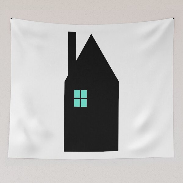 Item preview, The House With The Turquoise Light On No.1 designed and sold by TheyComeAlong.