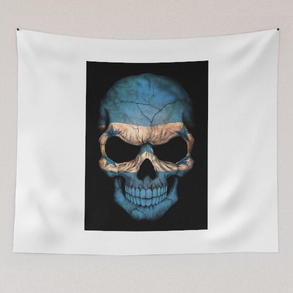 Item preview, Honduras Flag Skull designed and sold by JeffBartels.