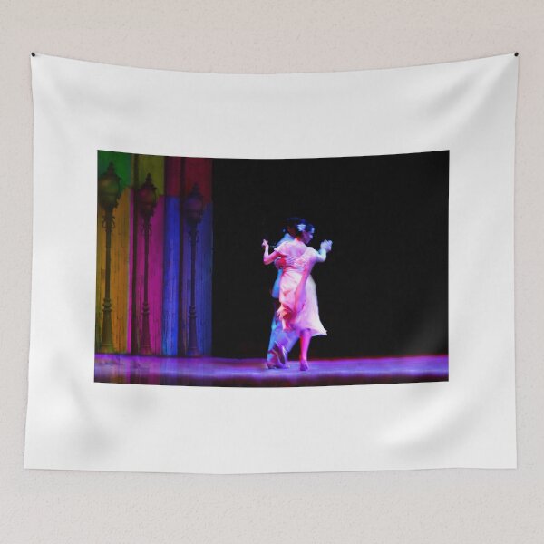 Item preview, Couple dancing Tango at "Caminito" Buenos Aires designed and sold by Bruno Beach.