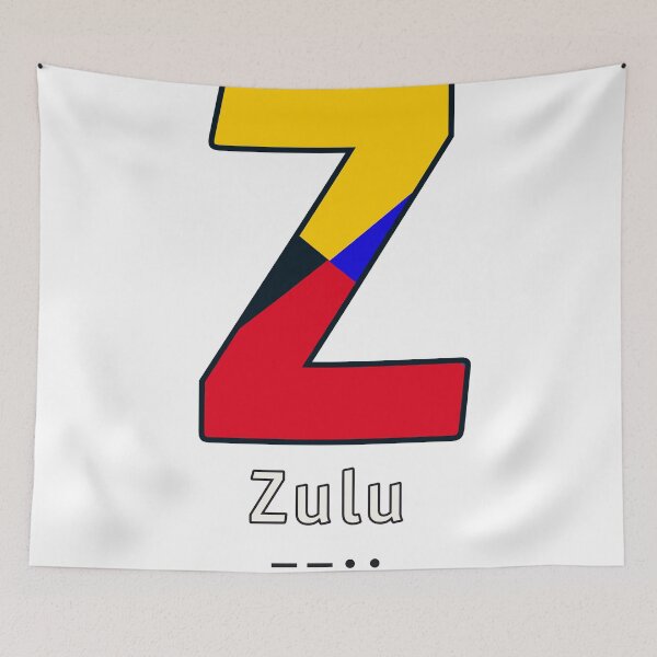 Item preview, Z = Zulu designed and sold by Hell-Prints.