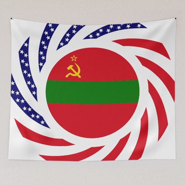 Item preview, Transnistrian American Multinational Patriot Flag Series designed and sold by Carbon-Fibre Media.