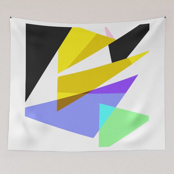 Item preview, Contemporary Geometric Triangles 3 designed and sold by Blkstrawberry.