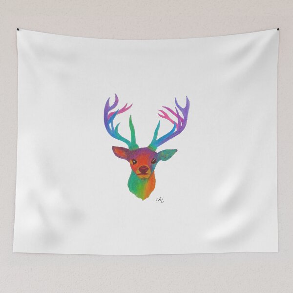 Item preview, Rainbow Deer designed and sold by LegendOfZeldy.
