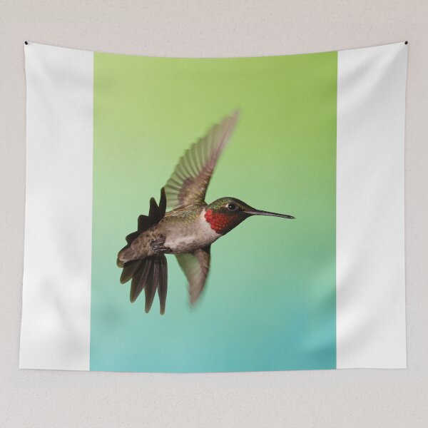 Item preview, Ruby Throated Hummingbird designed and sold by WorldDesign.