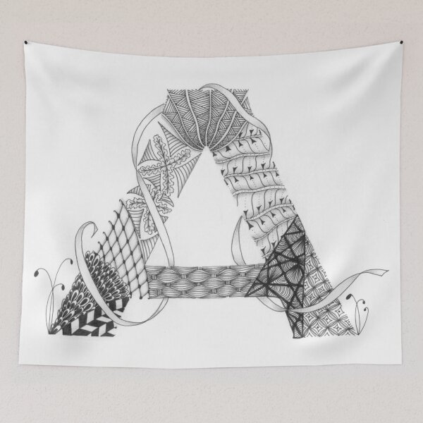 Item preview, Zentangle®-Inspired Art - Tangled Alphabet - A designed and sold by Laurel Storey, CZT.