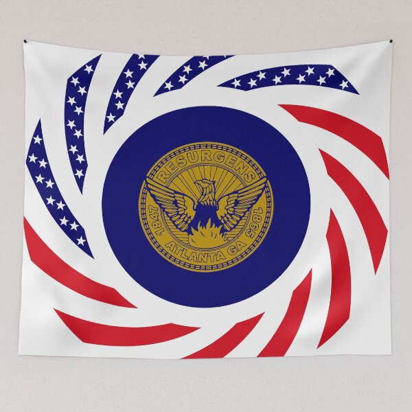 Item preview, Atlanta Murican Patriot Flag Series designed and sold by Carbon-Fibre Media.
