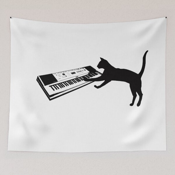 Item preview, keyboard cat designed and sold by tiffanyo.
