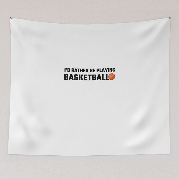 Item preview, I'd Rather Be Playing Basketball designed and sold by evahhamilton.