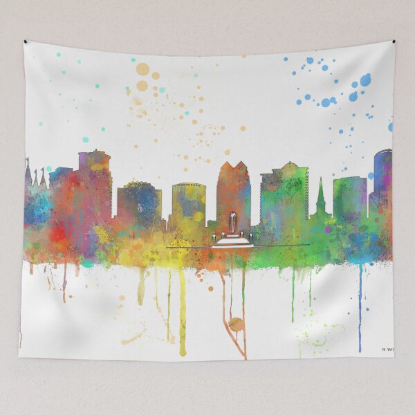 Item preview, Orlando, Florida Skyline designed and sold by Marlene Watson-Hall.