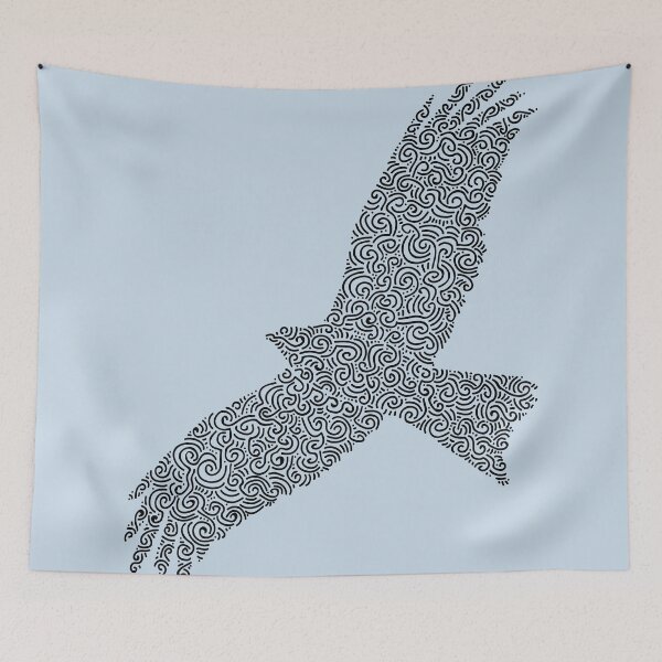 Item preview, kite flying designed and sold by Rachel Bachman.