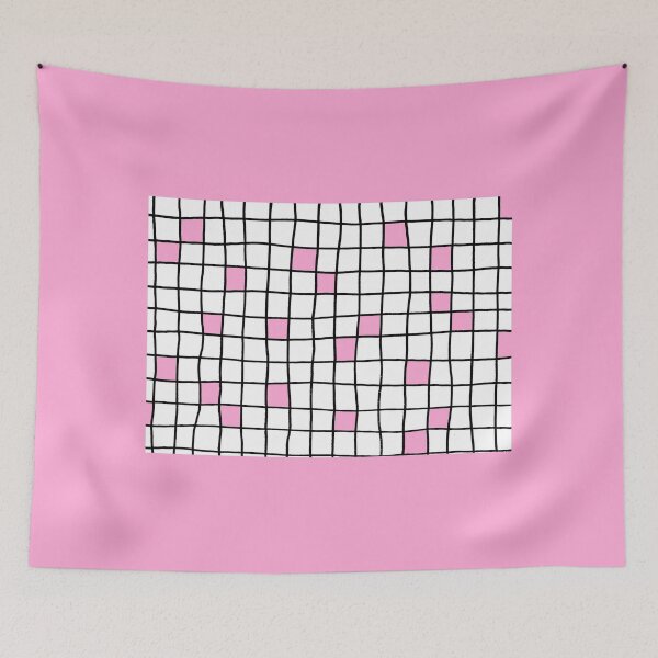 Item preview, pink missing grid check designed and sold by blightedstar.