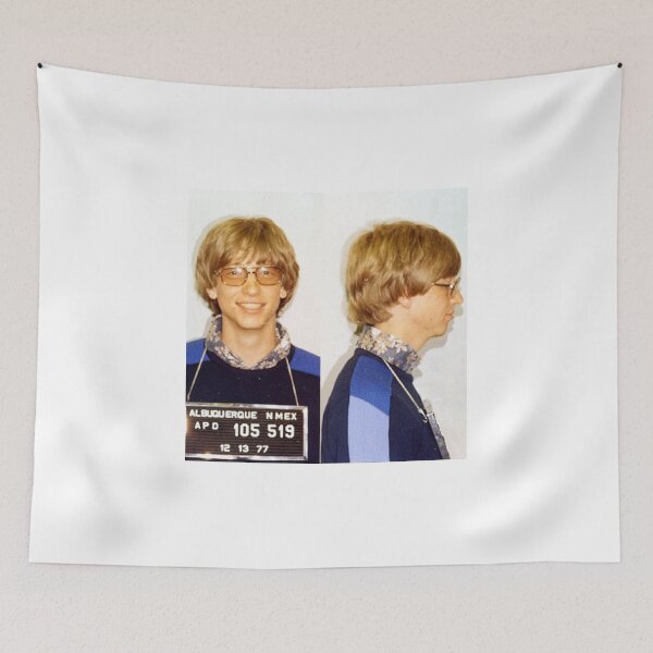 Item preview, Bill Gates Mugshot designed and sold by Adele Michelle.
