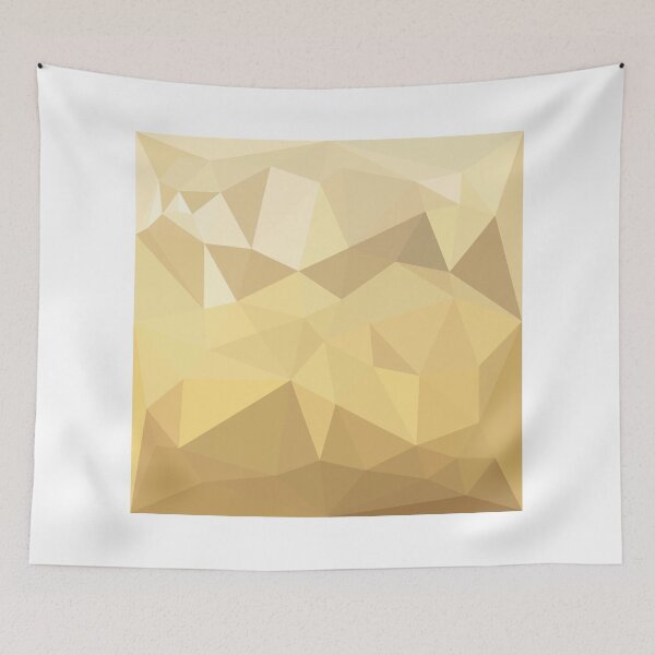 Item preview, Burlywood Brown Abstract Low Polygon Background designed and sold by retrovectors.