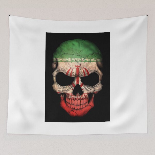 Item preview, Iranian Flag Skull designed and sold by JeffBartels.