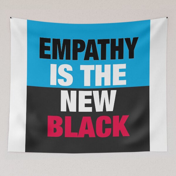 Item preview, EMPATHY is the new black designed and sold by Hell-Prints.
