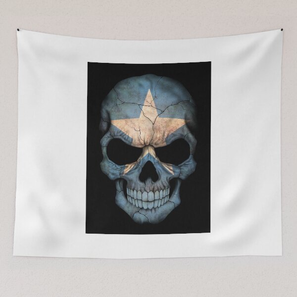 Item preview, Somali Flag Skull designed and sold by JeffBartels.
