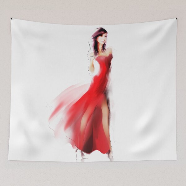 Item preview, Beautiful fashionable woman in dress designed and sold by Teni.