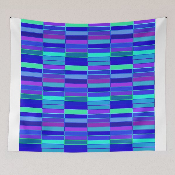 Item preview, Purple and Blue Geometric designed and sold by pugmom4.