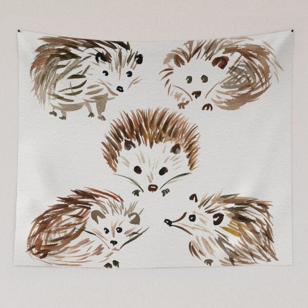 Item preview, Hedgehogs designed and sold by Cat Coquillette.