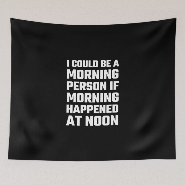 Item preview, I Could Be A Morning Person designed and sold by evahhamilton.