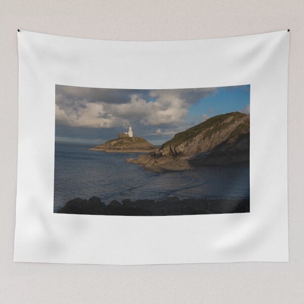 Item preview, Mumbles lighthouse Swansea Bay designed and sold by Leighton Collins.
