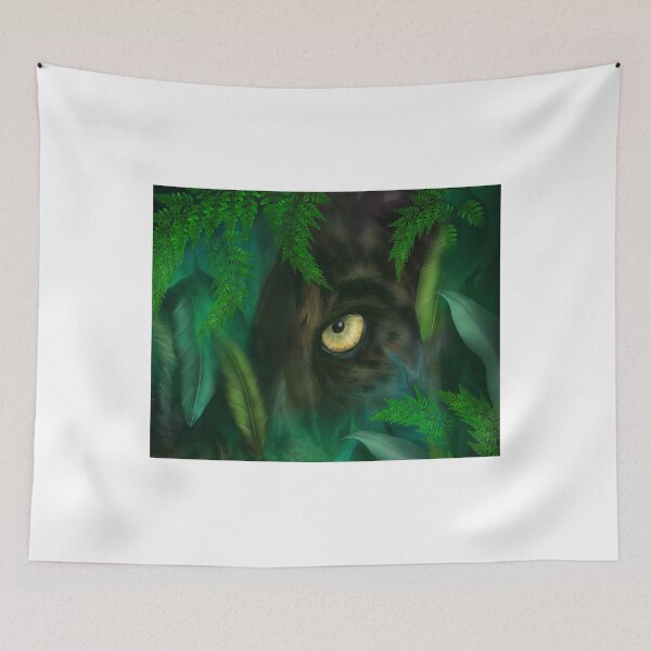Item preview, Jungle Eyes Panther designed and sold by Carol  Cavalaris.