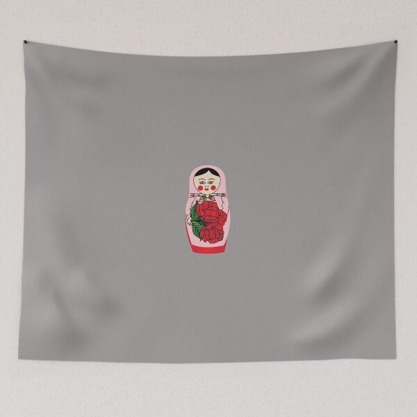 Item preview, Russian matryoshka doll (red) designed and sold by knappidesign.