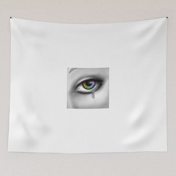 Item preview, Rainbow Eye of Tears designed and sold by Alienzombie13.