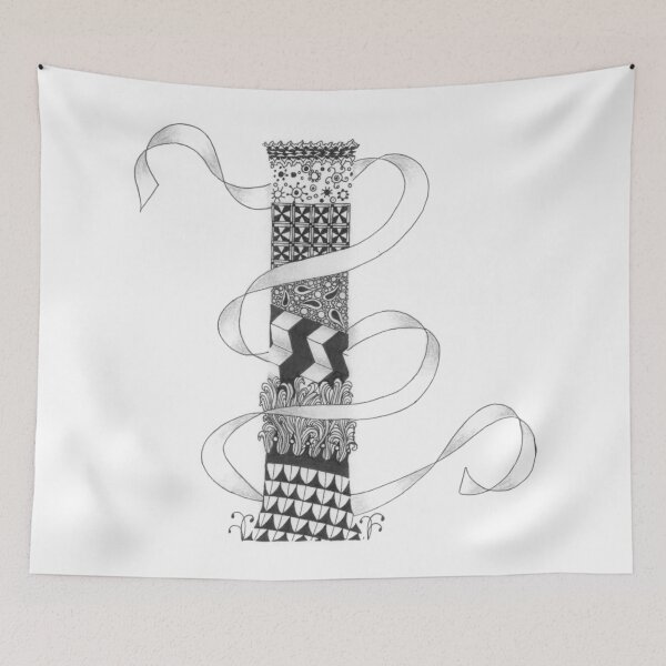 Item preview, Zentangle®-Inspired Art - Tangled Alphabet - I designed and sold by Laurel Storey, CZT.
