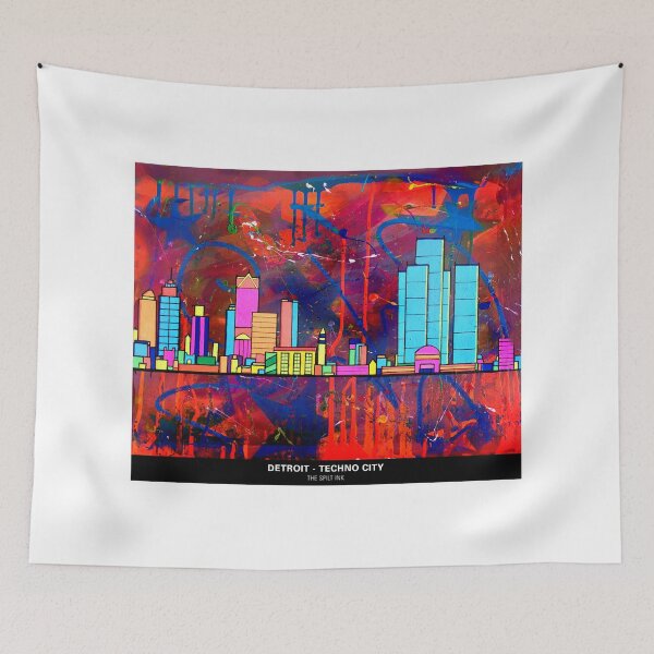 Item preview, DETROIT -  TECHNO CITY designed and sold by thespiltink.