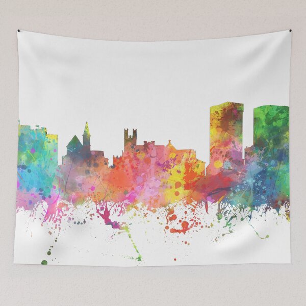 Item preview, Limerick Ireland skyline designed and sold by Marlene Watson-Hall.