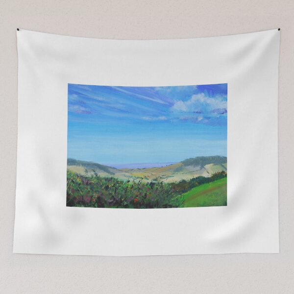 Aperçu de l'œuvre Devon Countryside Painting créée et vendue par MikeJory.