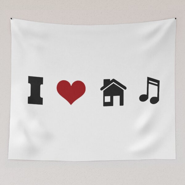 Item preview, I Heart House Music  designed and sold by jbChimchar.