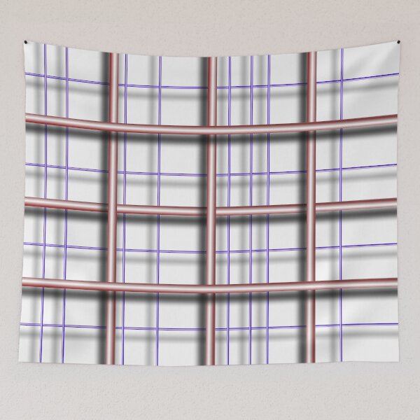 Item preview, Simplicity Grid Duvet designed and sold by GolemAura.