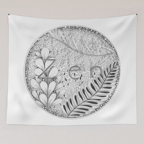 Item preview, Zentangle®-Inspired Art - Tangled Zen designed and sold by Laurel Storey, CZT.