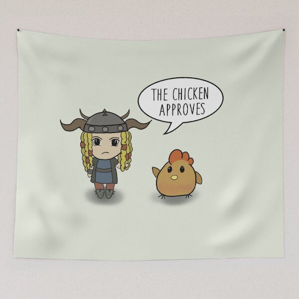Item preview, "The Chicken Approves" HTTYD Race to the Edge designed and sold by thisisbrooke.