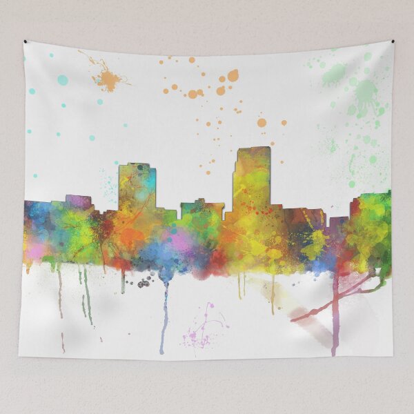 Item preview, Omaha, Nebraska Skyline designed and sold by Marlene Watson-Hall.
