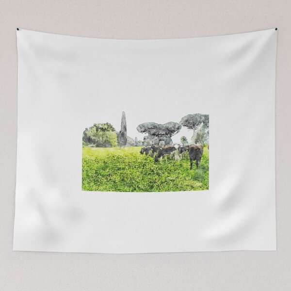 Item preview, Grazing cows designed and sold by Giuseppe Cocco.
