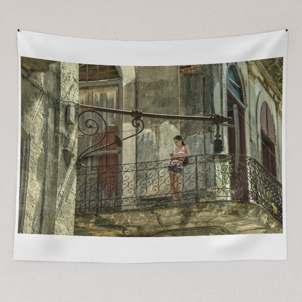 Item preview, The Girl on the Balcony  designed and sold by hawkie.