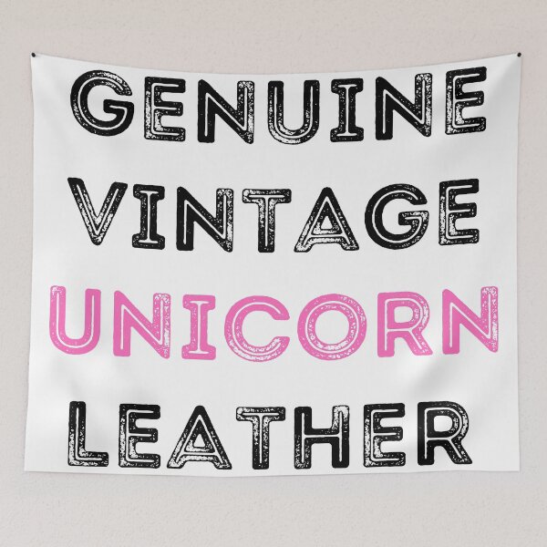 Item preview, Unicorn Leather designed and sold by BigFluffyFozzie.