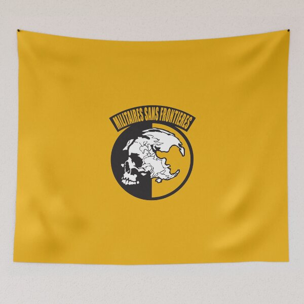 Item preview, Metal Gear Solid - MSF (Militaires Sans Frontières)over Heart designed and sold by crimzind.