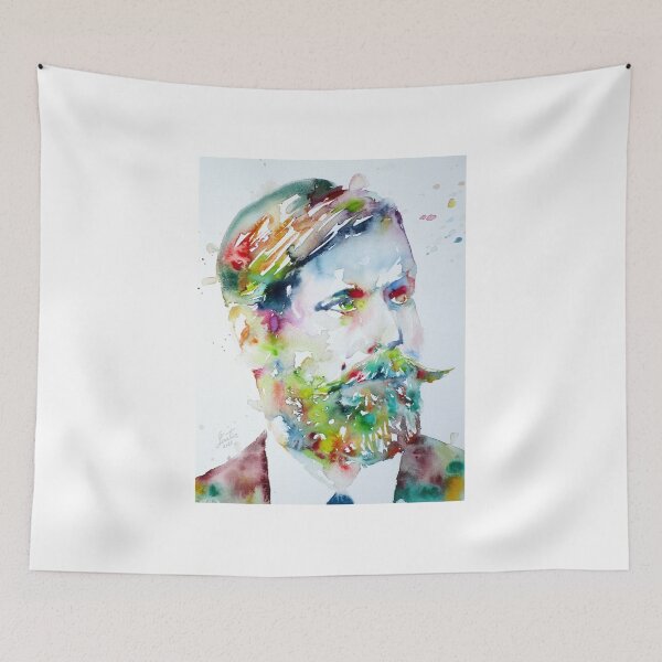 Item preview, SIGMUND FREUD - watercolor portrait designed and sold by lautir.