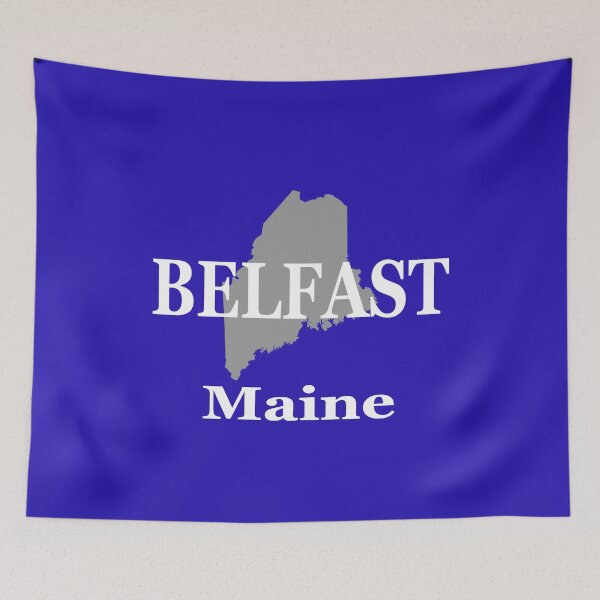 Item preview, Belfast Maine State City and Town Pride  designed and sold by KWJphotoart.