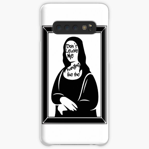 Sabrina Carpenter Mona Lisa Graphic Art Lyrics Samsung Galaxy Snap Case