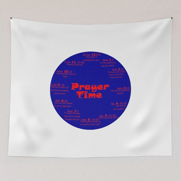 Item preview, Prayer Time Clock Verses designed and sold by toddbrooney.